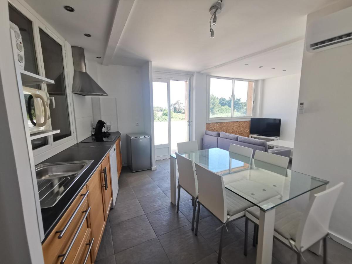 Appartement à 15 minutes des plages et de Montpellier Villeneuve-lès-Maguelone Extérieur photo
