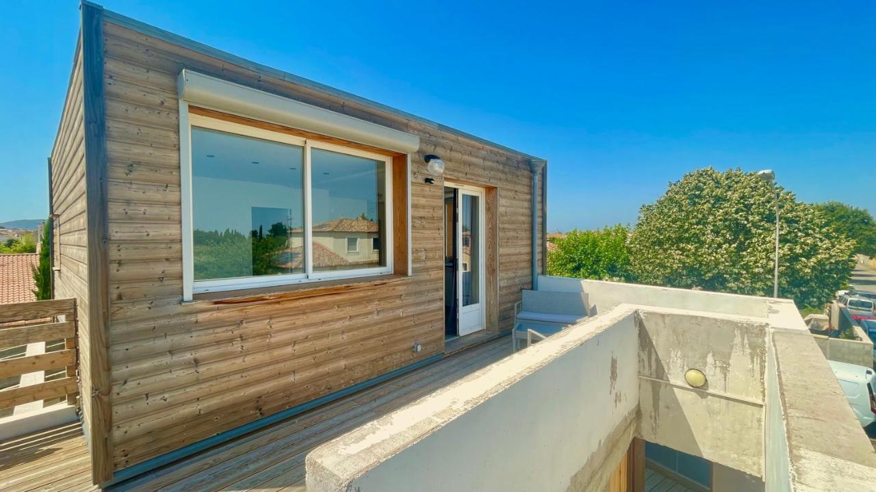Appartement à 15 minutes des plages et de Montpellier Villeneuve-lès-Maguelone Extérieur photo